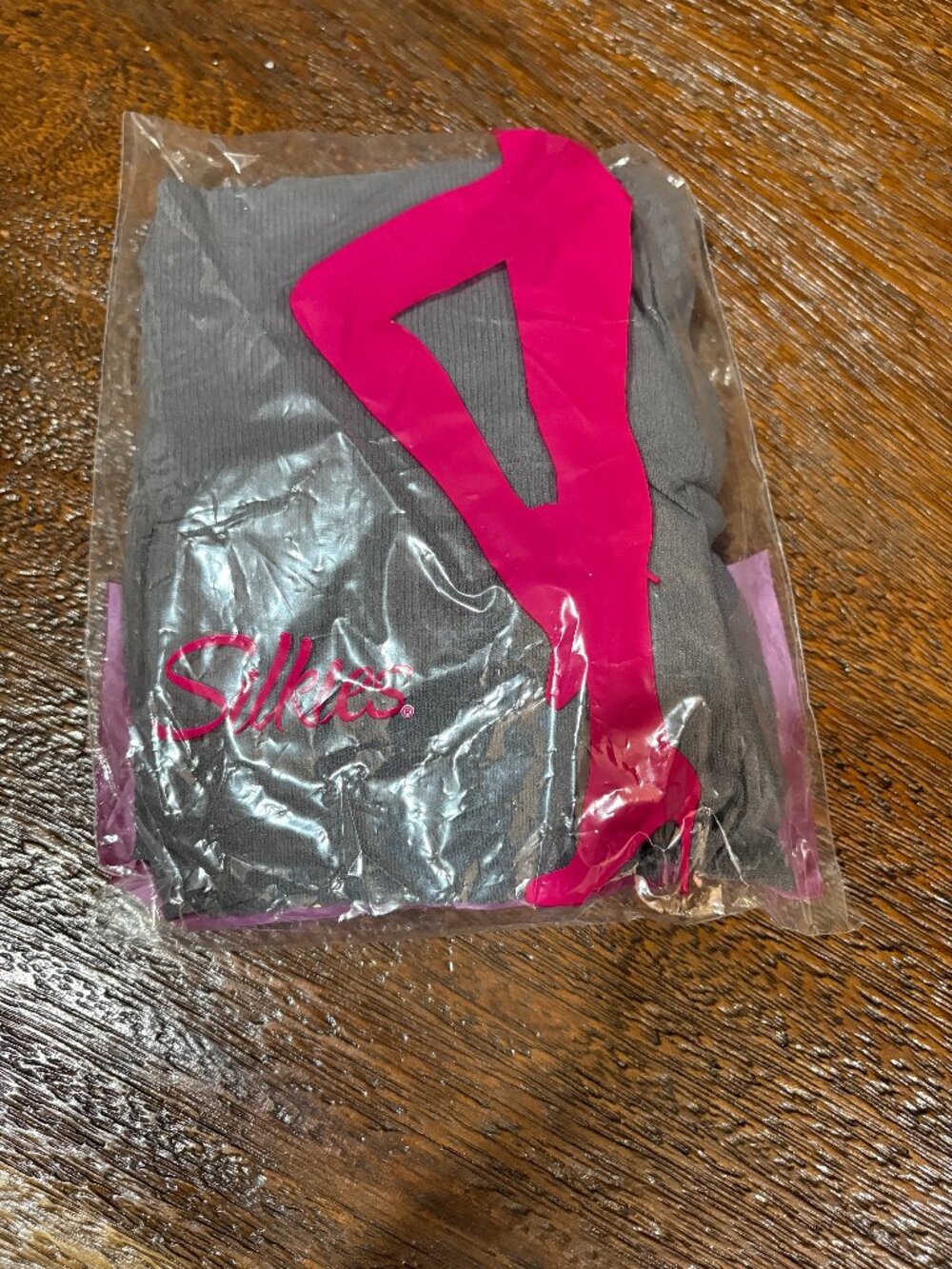 Silkies Control TOp Pantyhose Off-Black sz XX-Large XXL Xqueen 2 Pair Pack NEW